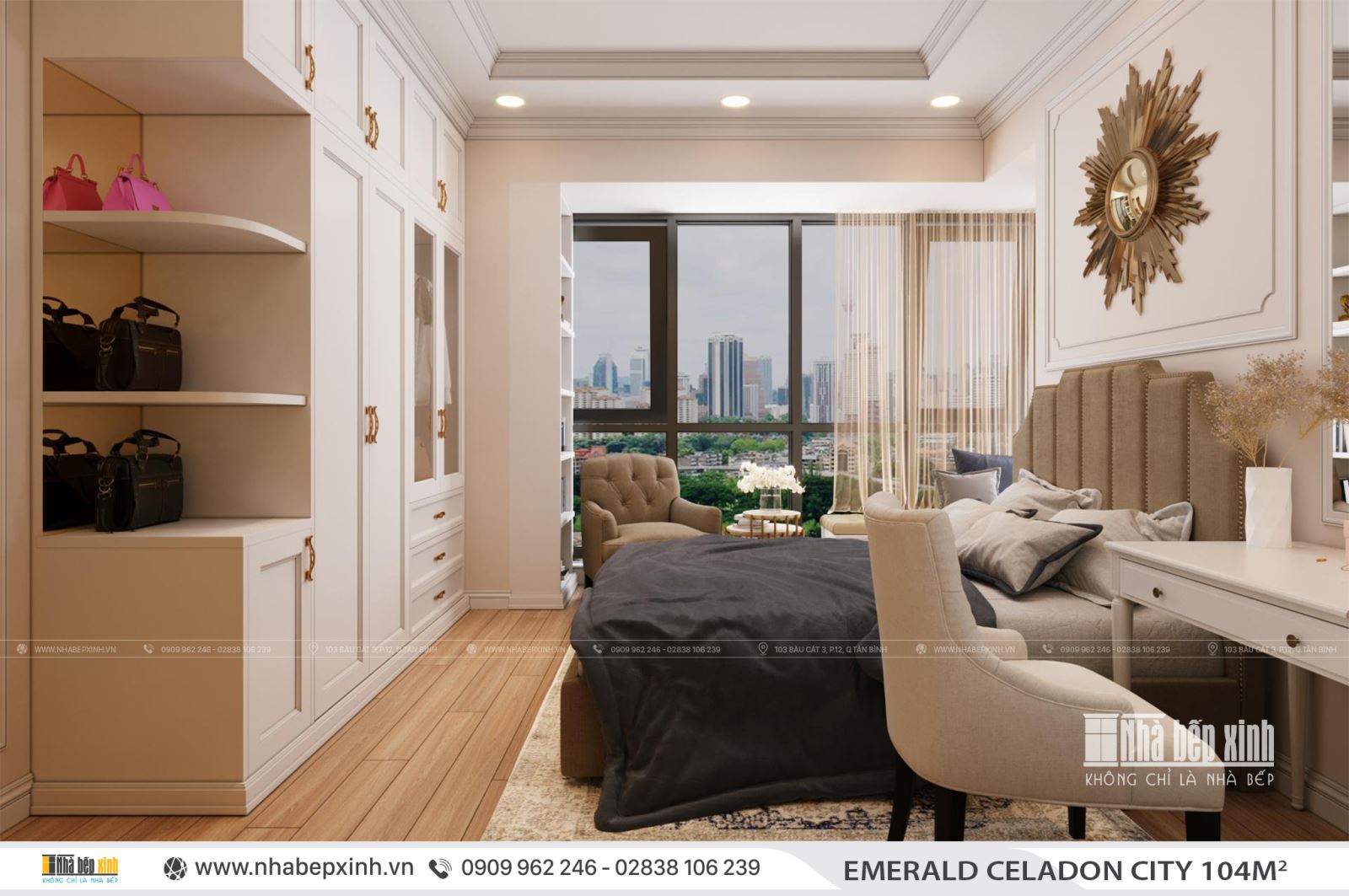 Tổng hợp các mẫu thiết kế nội thất Chung cư Emerald Celadon City